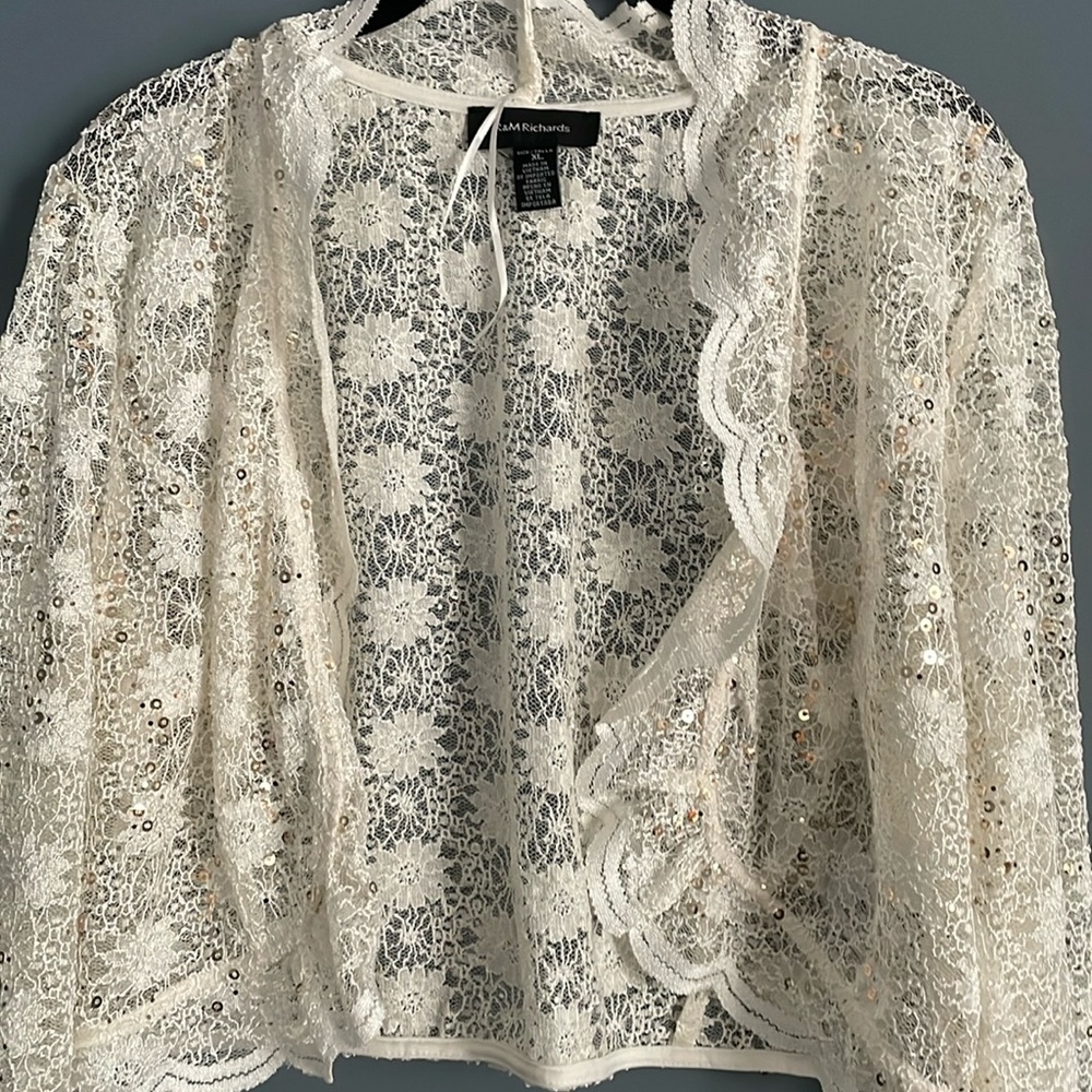 Lace cardigan xl